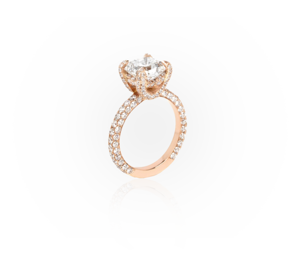 The Radiant Cut Bridal Ring