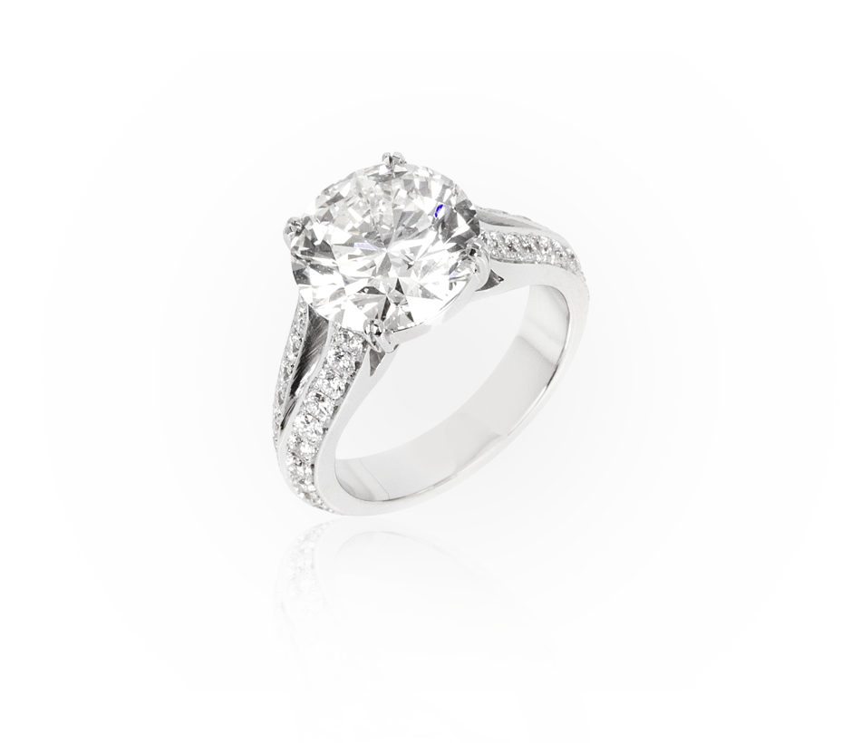 The Cushion Cut Bridal Ring