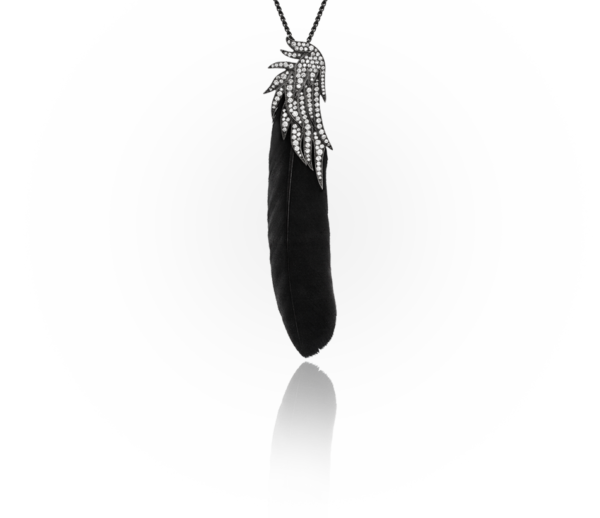 Angel Wing Feather Pendant