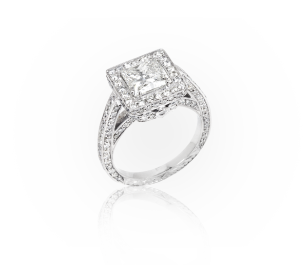 Princess Cut Bridal Ring