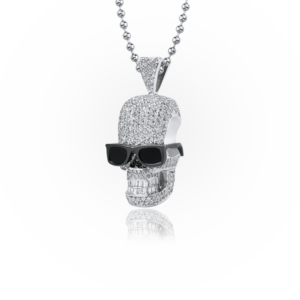 Skull with Ray Bans Pendant
