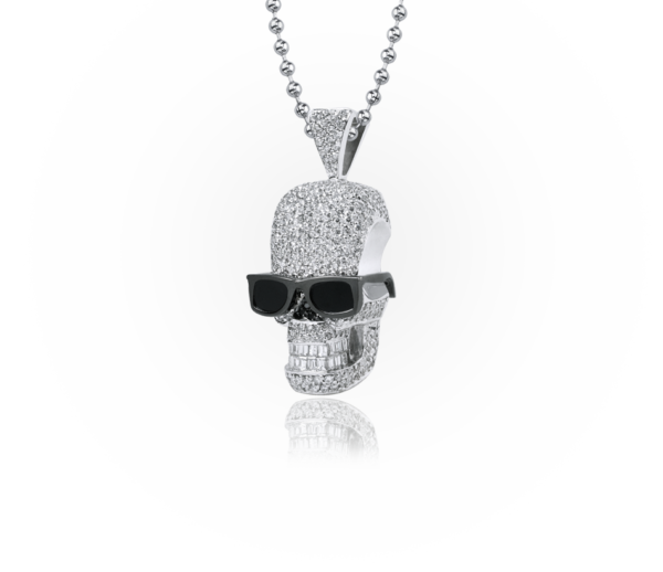 Skull with Ray Bans Pendant
