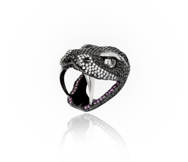 Serpent's Head Ring