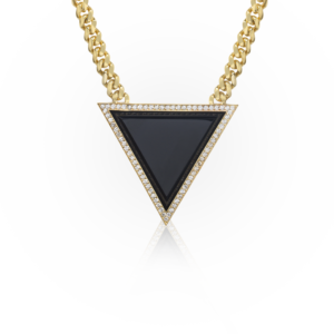 Onyx Triange Pendant